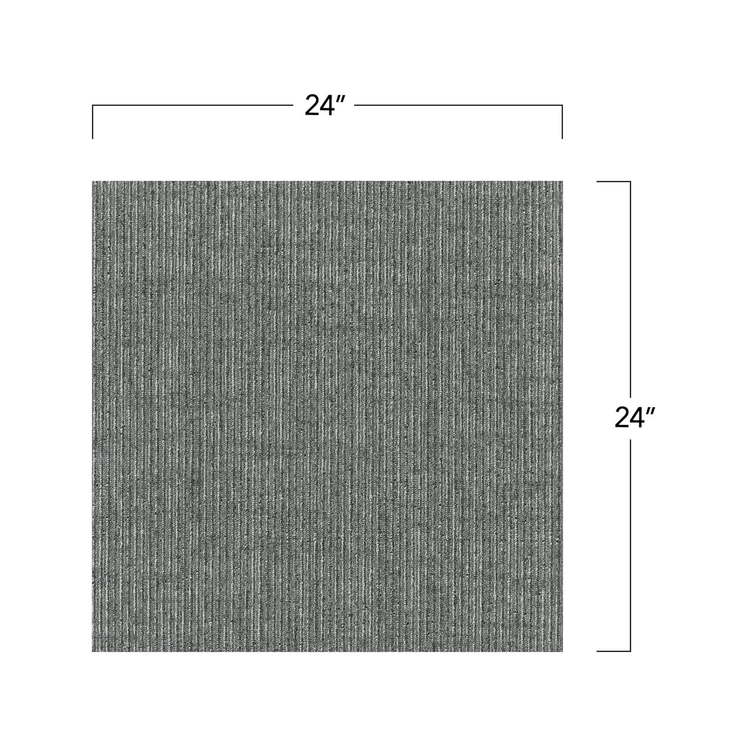 Mohawk Mohawk Basics 24" x 24" PET Fiber Carpet Tiles (96 sqft per carton-24 Tiles)