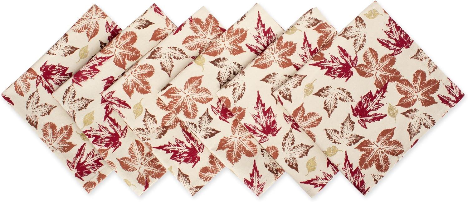 Rustic Leaves Napkin (Set of 6)