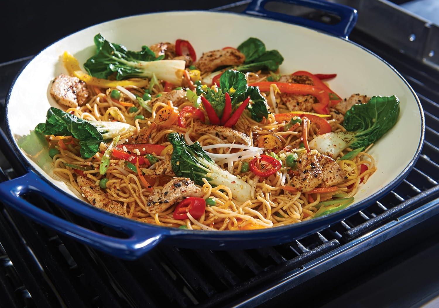 Broil King Porcelain Cast Iron Wok