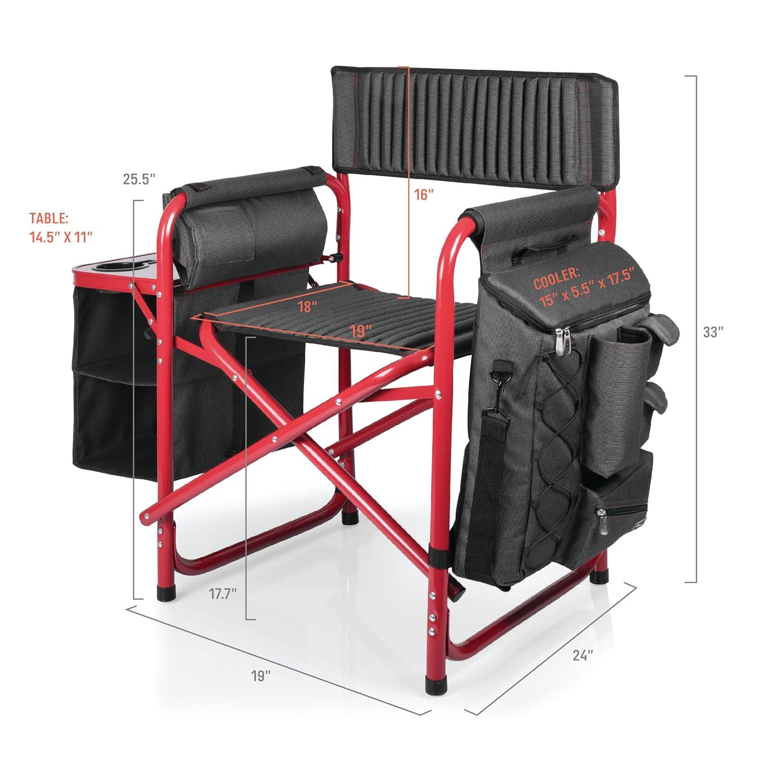 ONIVA™ Outdoor Furniture Fusion Camping Chair with Side Table and Soft Cooler