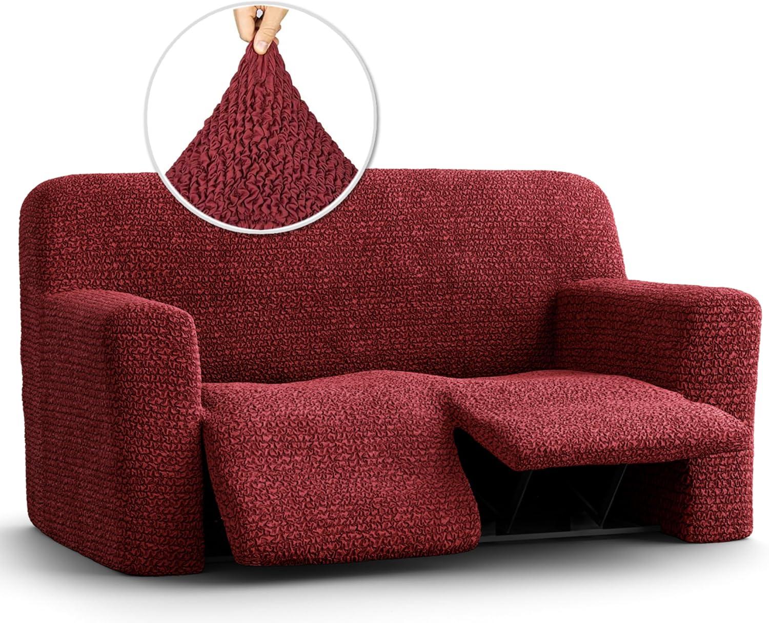 Stretchy Slipcover for Recliner Sofa - Easy to Clean & Durable - Microfibra Collection