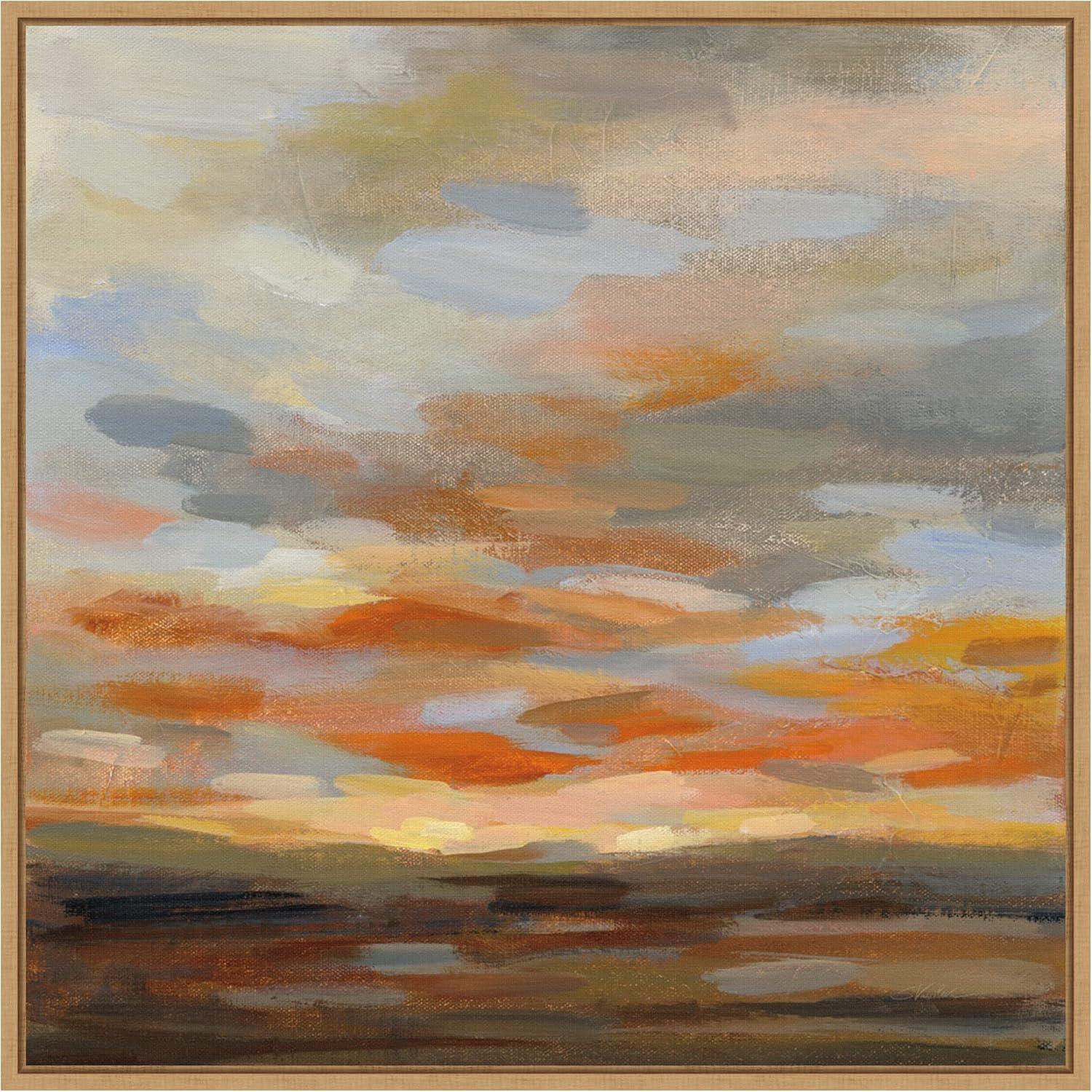 Amanti Art High Desert Sky II by Silvia Vassileva Canvas Wall Art Print Framed 22-in. x 22-in.