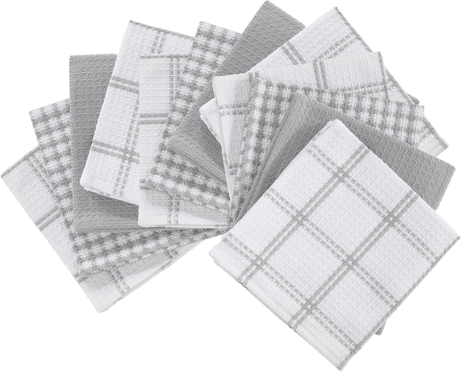 T-fal Flat Waffle Kitchen Dishcloth Set