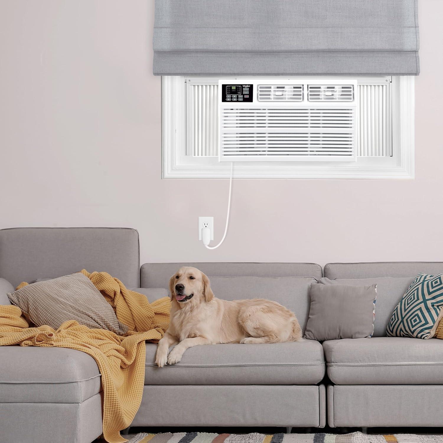 Whirlpool Whirlpool 8,000 BTU Window Mounted Air Conditioner with Supplemental Heat
