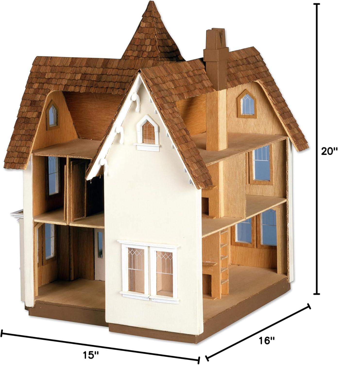 Greenleaf Fairfield Dollhouse Kit - 1/24 Scale