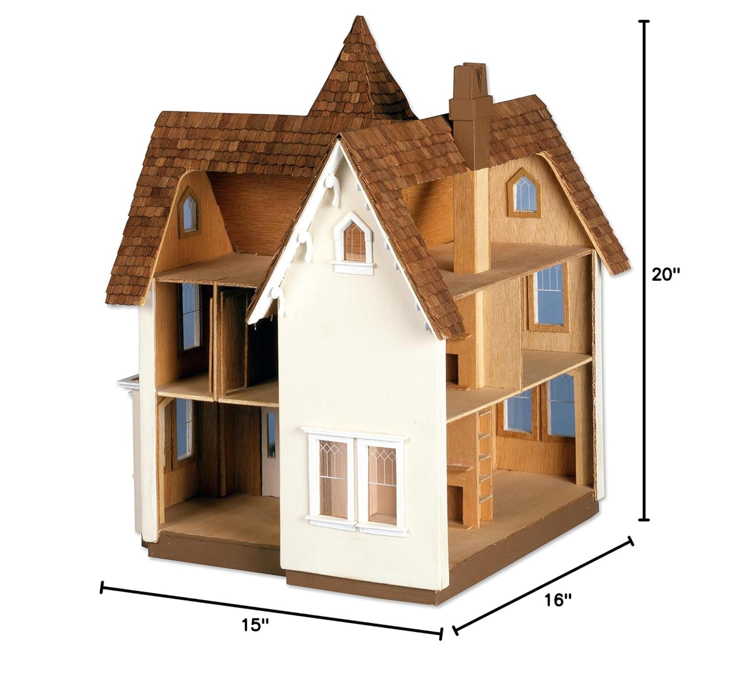 Greenleaf Fairfield Dollhouse Kit - 1/24 Scale