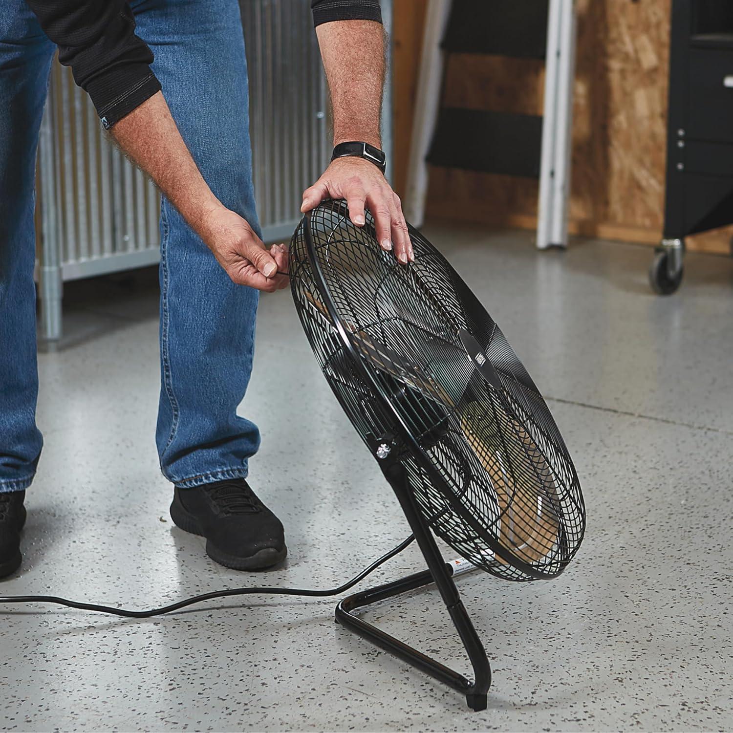 Ironton High-Velocity Indoor Floor Fan, 20in., 3600 CFM, 120 Volts