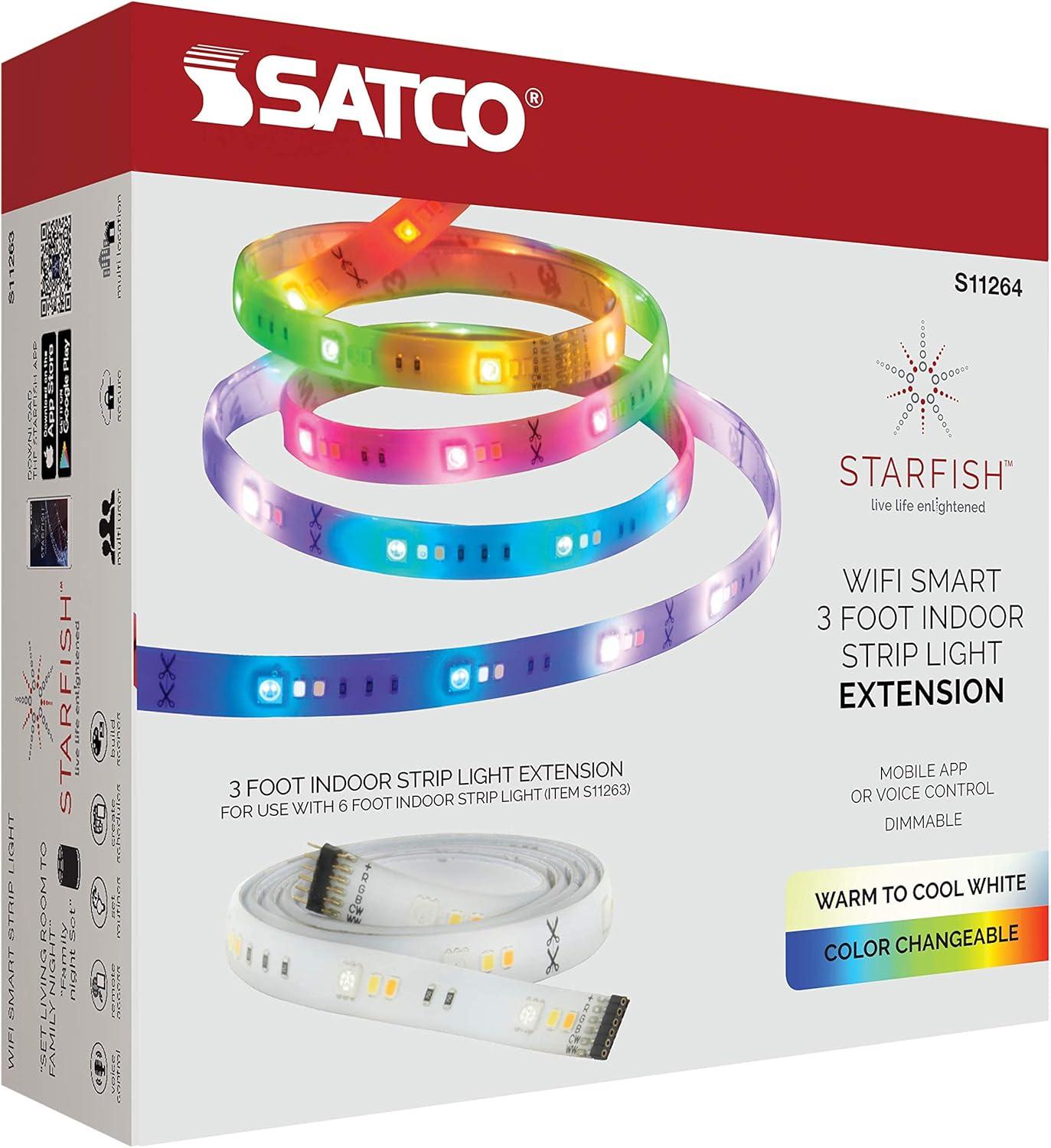Smart LED Color-Changing Tape Light with WiFi Control
