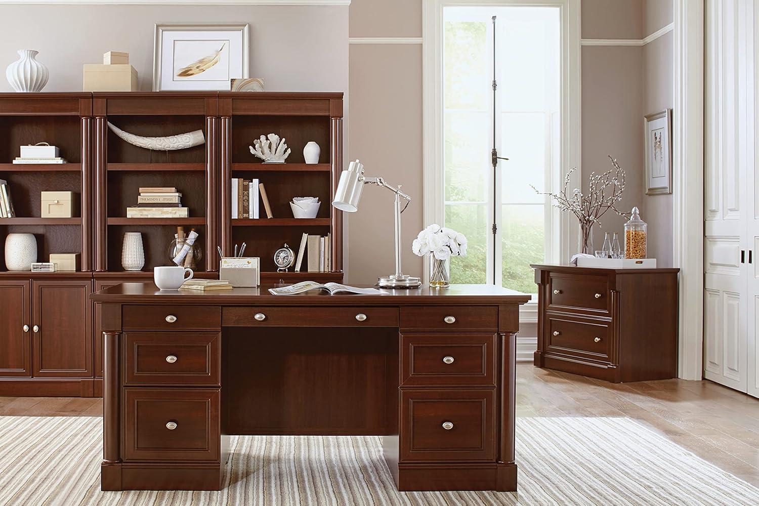 Palladia Lateral File Cabinet - Select Cherry - Sauder