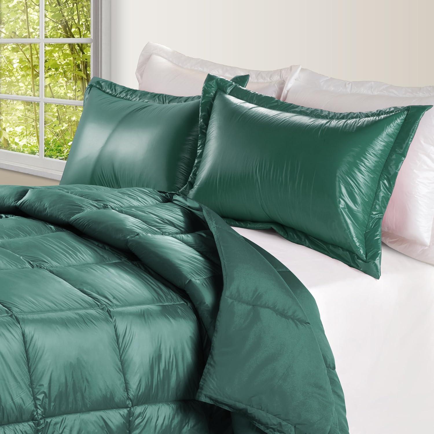 Full Peacock Down Alternative Microfiber Comforter