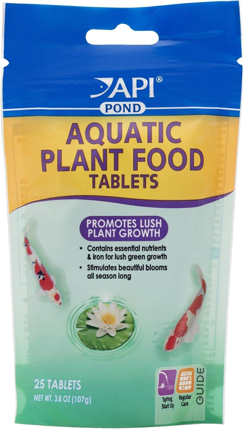 API Pond Aquatic Plant Food Tablets, 25 Count