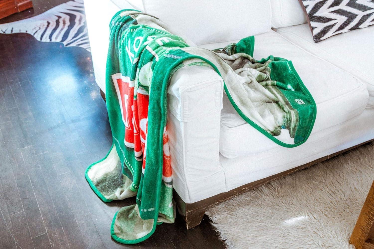 Toynk Claussen Kosher Dill Pickles Fleece Throw Blanket | 45 x 60 Inches