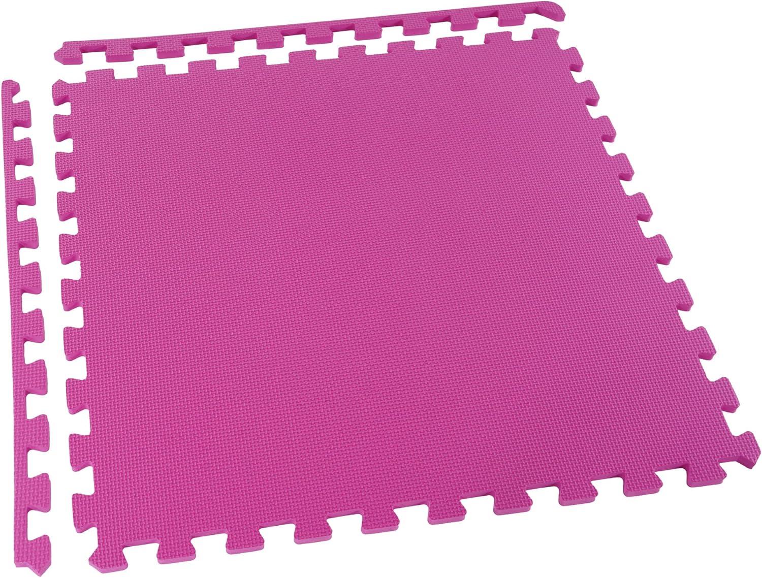 BalanceFrom Fitness Interlocking EVA Foam Exercise Mat Tiles