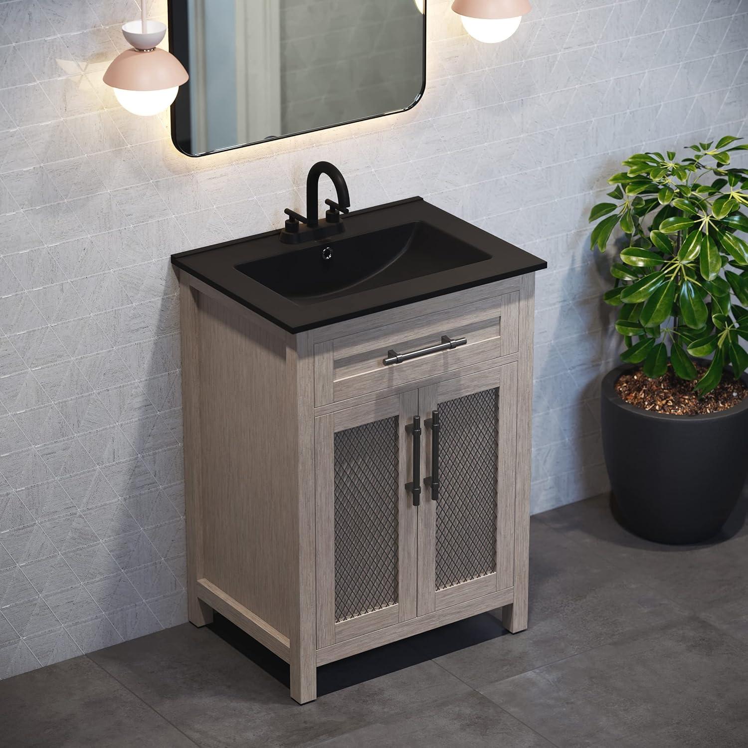 Ceramic 24" Single Bathroom Vanity Top