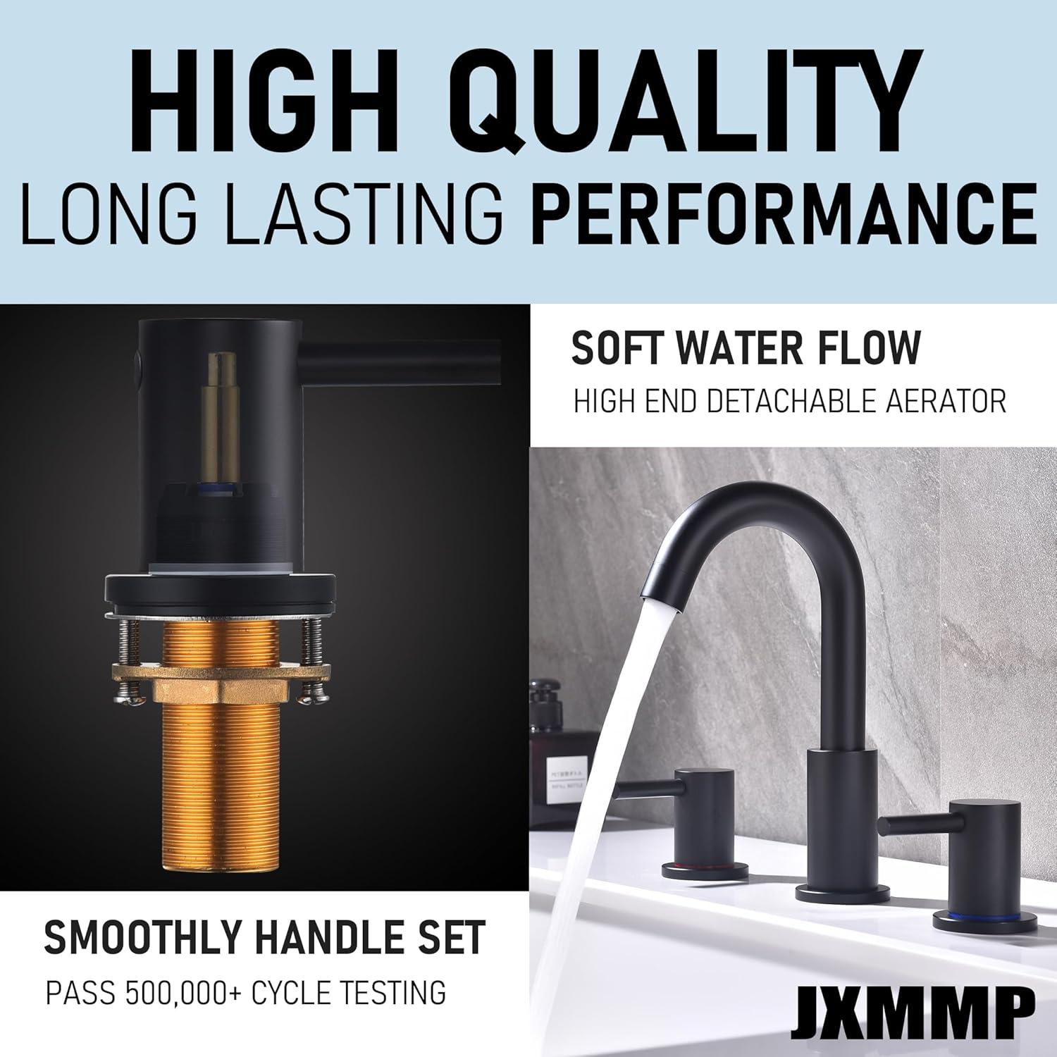 Widespread 2-handle Bathroom Faucet