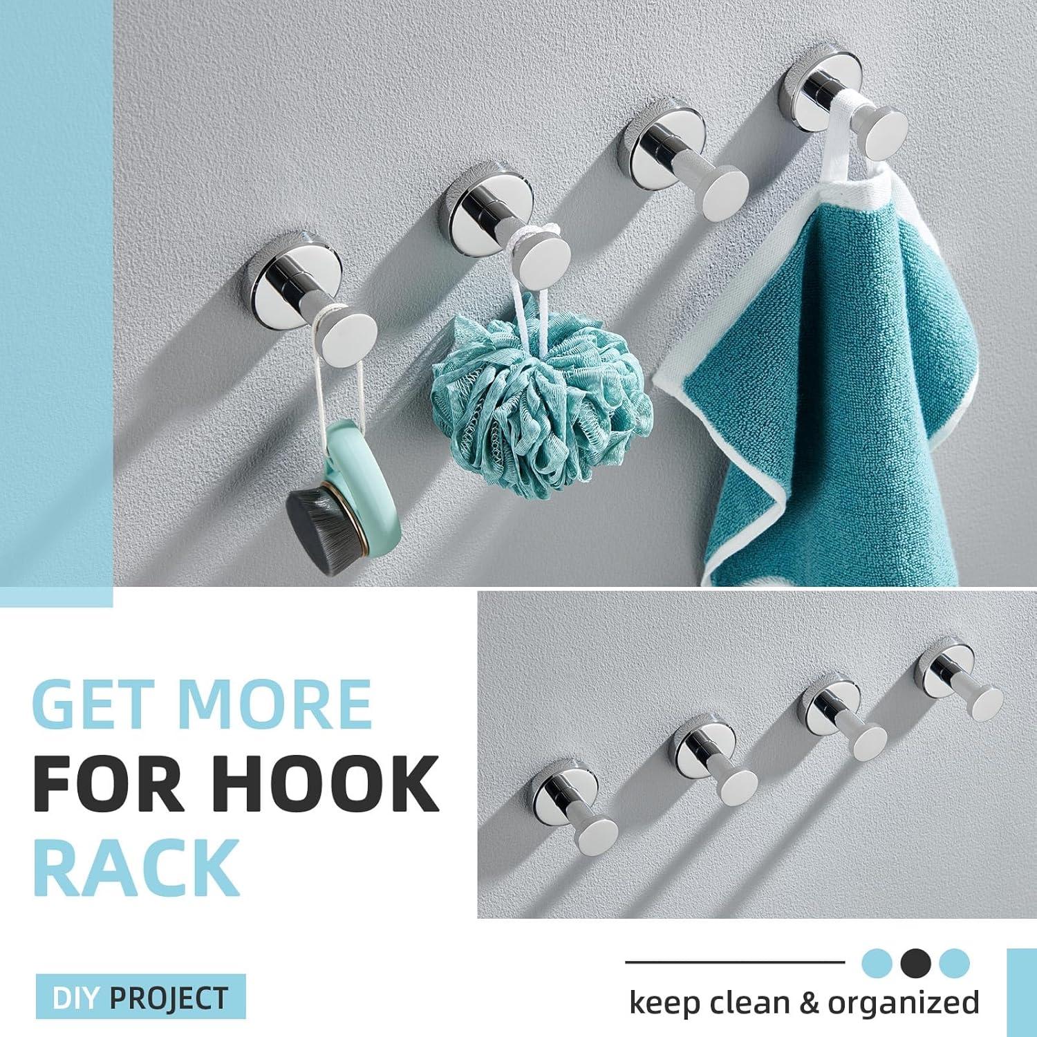 Stainless Steel Wall Mounted Robe Hook
