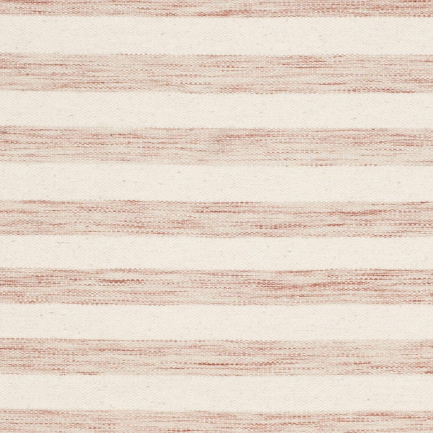 Dhurries DHU575 Hand Woven Area Rug - Rust/Ivory - 4'x6' - Safavieh.