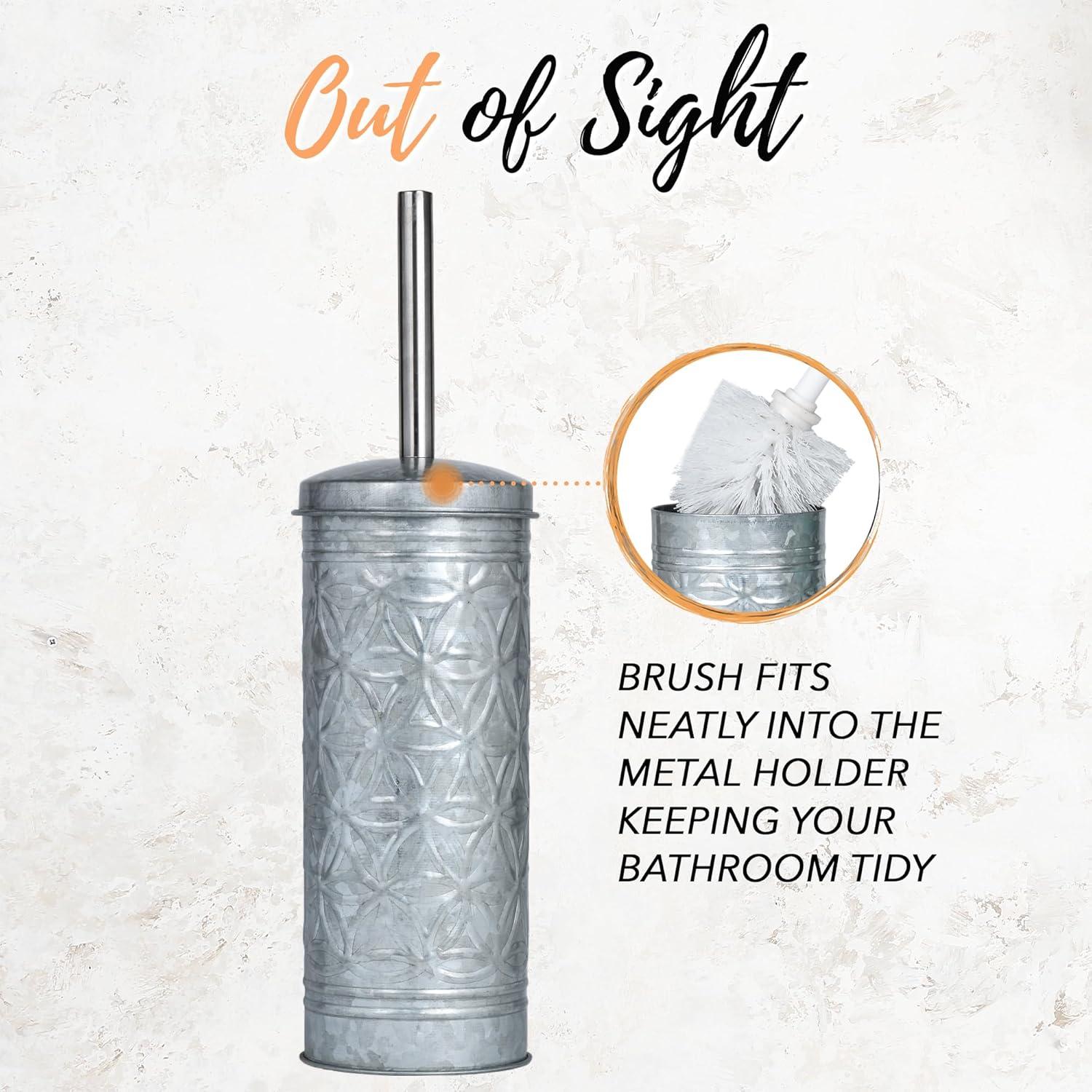 Autumn Alley Autumn Alley Alley Metal Toilet Brush And Holder
