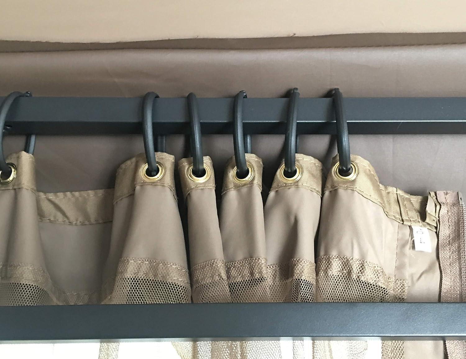 APEX GARDEN Universal 10 ft. x 10 ft. Gazebo Replacement Mosquito Netting