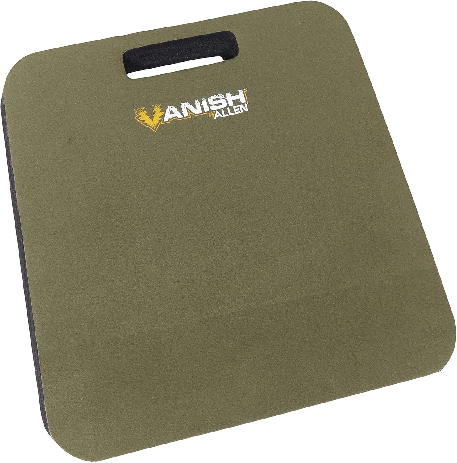 Vanish Foam Cushion, 14"L x 13"W x 2"H, Olive Green