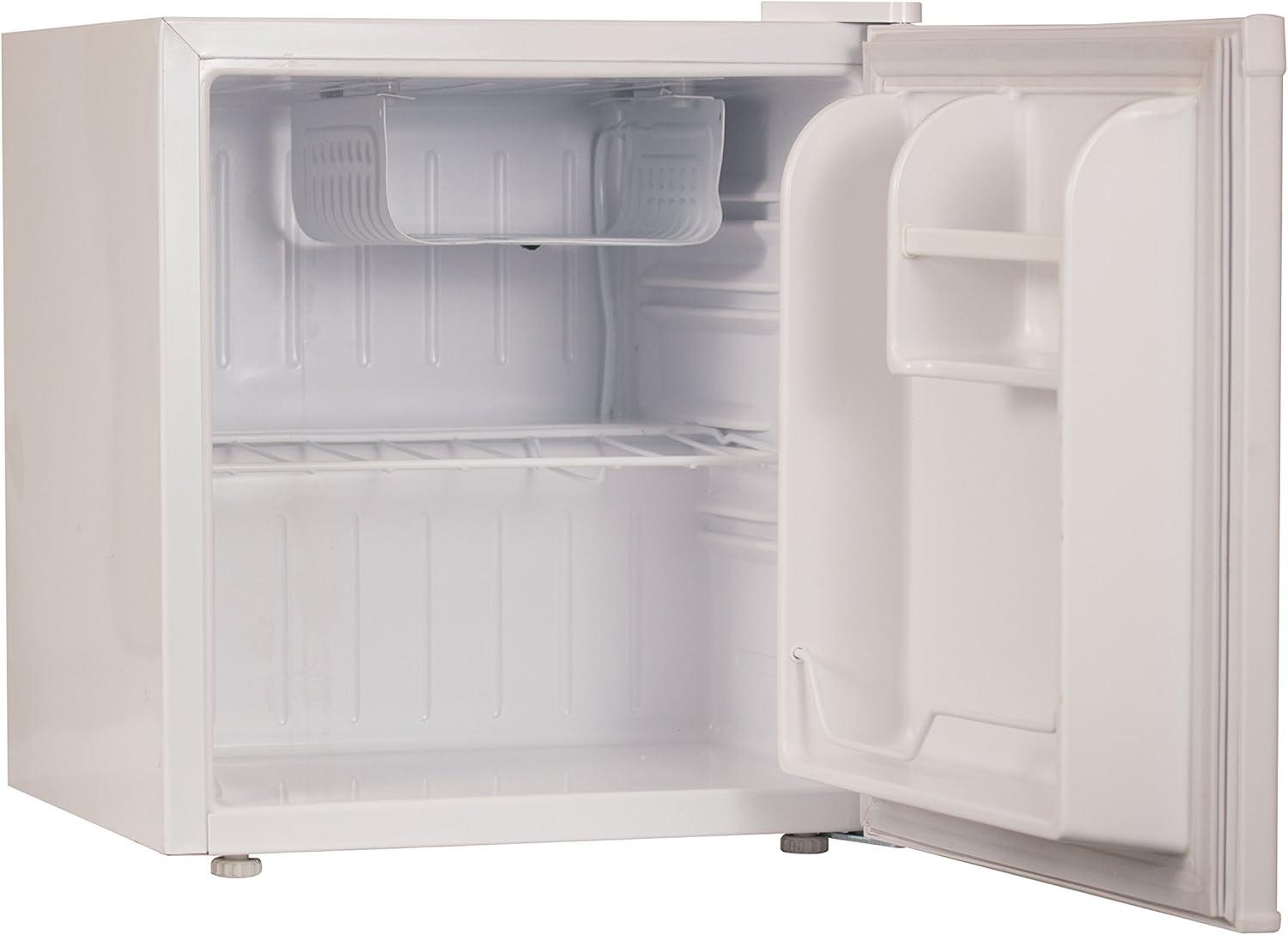 Commercial Cool CCR16W Compact Single Door Refrigerator and Freezer, 1.6 cu. ft. Mini Fridge, White