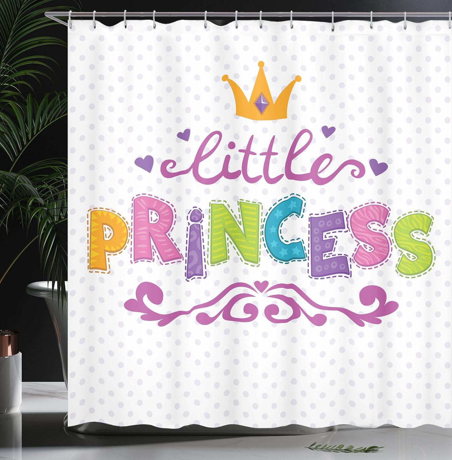 Ambesonne Shower Curtain with Hooks Included