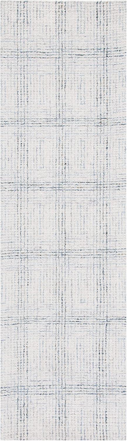 Abstract ABT657 Handmade Indoor Runner - Ivory/Gold - 2'-3"x8' - Safavieh