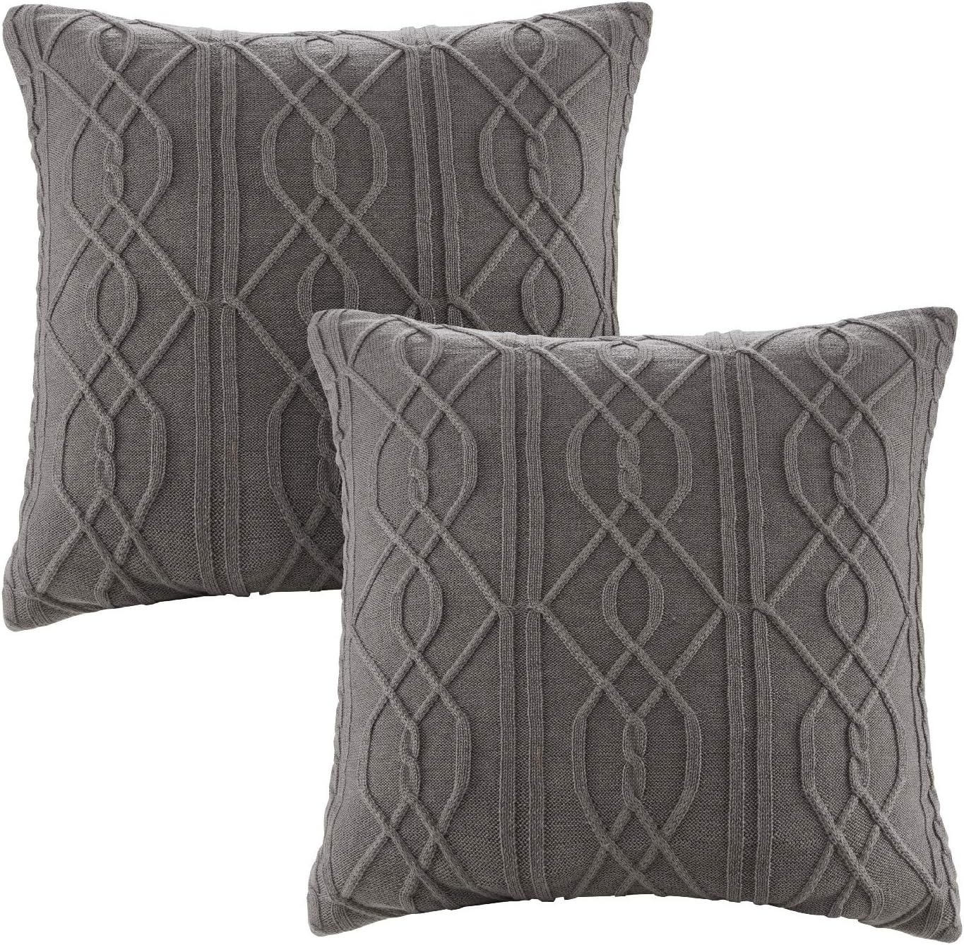 Brown/Black/Gray 100% Cotton Modern & Contemporary Comforter Set