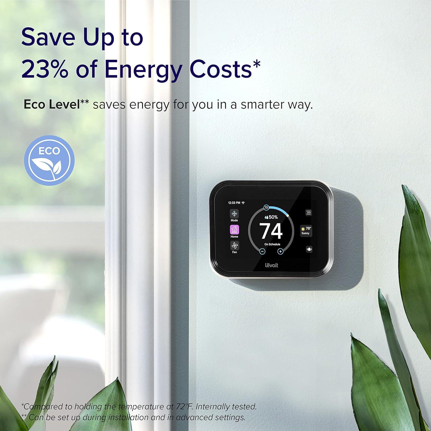 Levoit Smart WiFi Programmable Digital Thermostat with Touchscreen