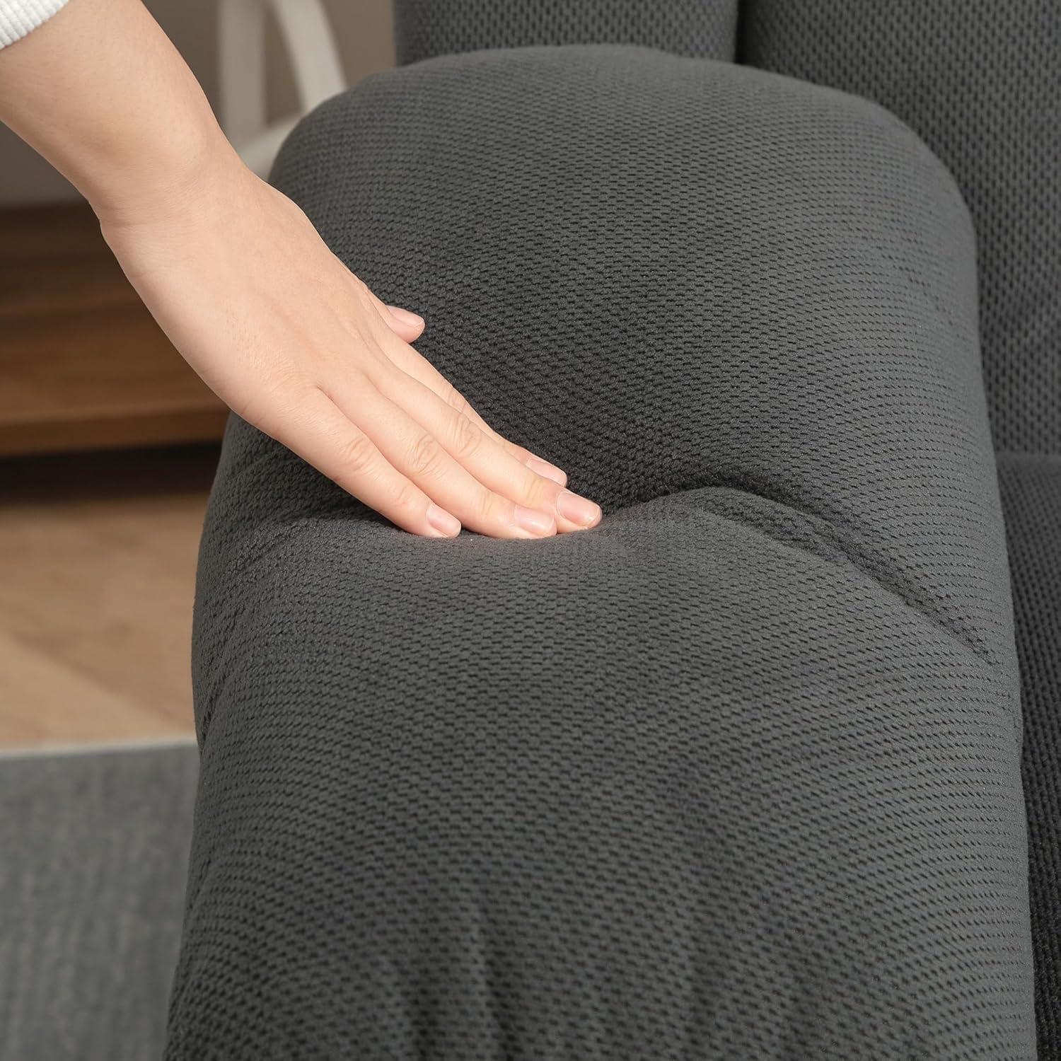 HOMCOM Power Lift Recliner Chair with Massage and Heat, Electric Lift Chair for Elderly, Gray