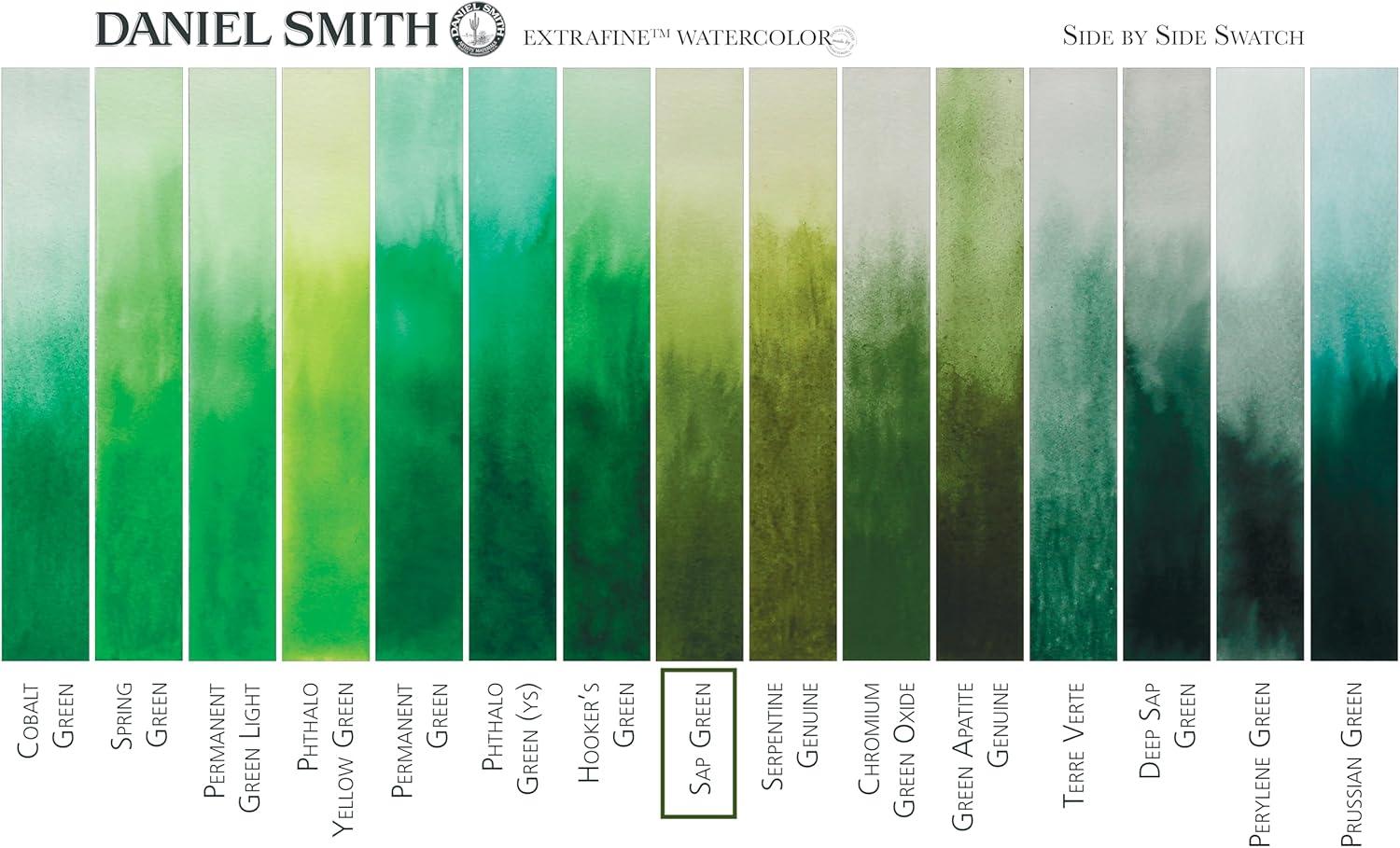 Daniel Smith 5ml Sap Green Extra Fine Watercolor Paint