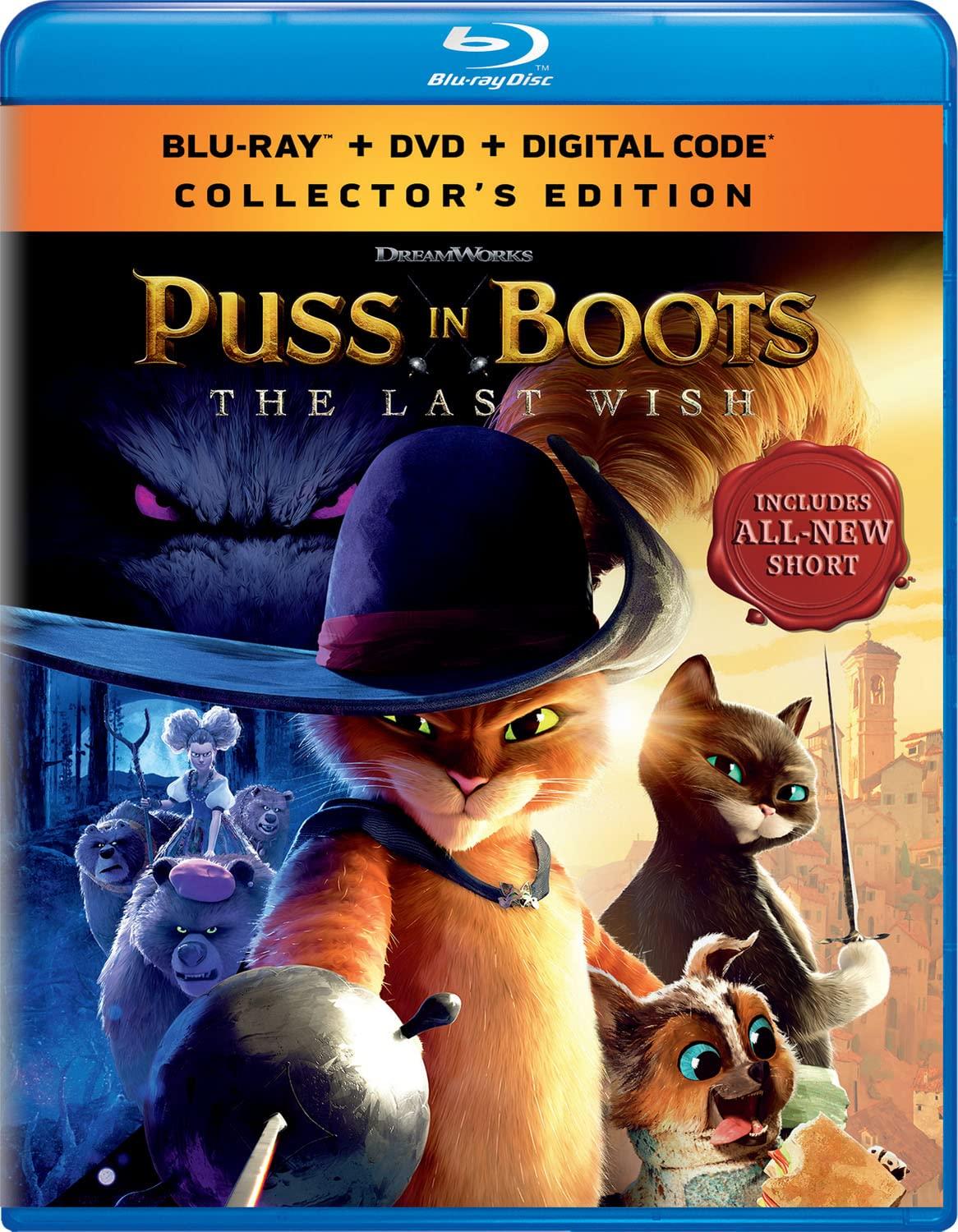 Puss in Boots the Last Wish (Blu-ray)