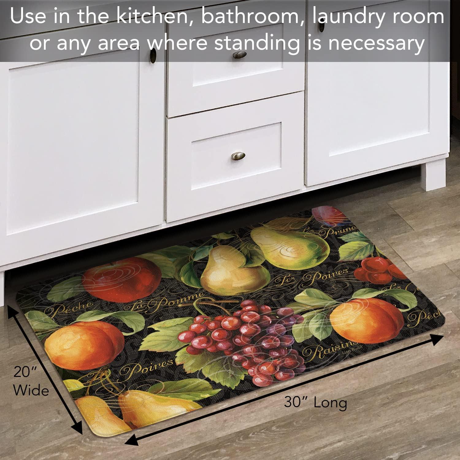 CounterArt Gourmet Fruit Decorative Comfort Floor Mat 30" x 20"