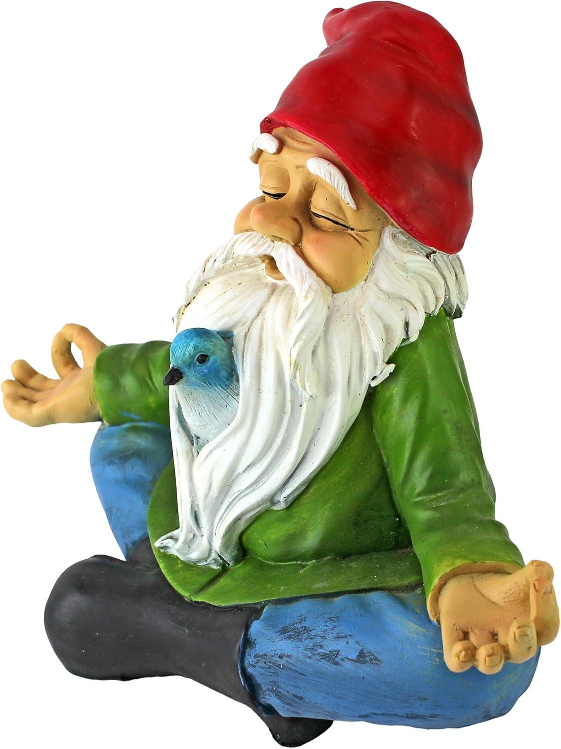 Zen Garden Gnome Statue