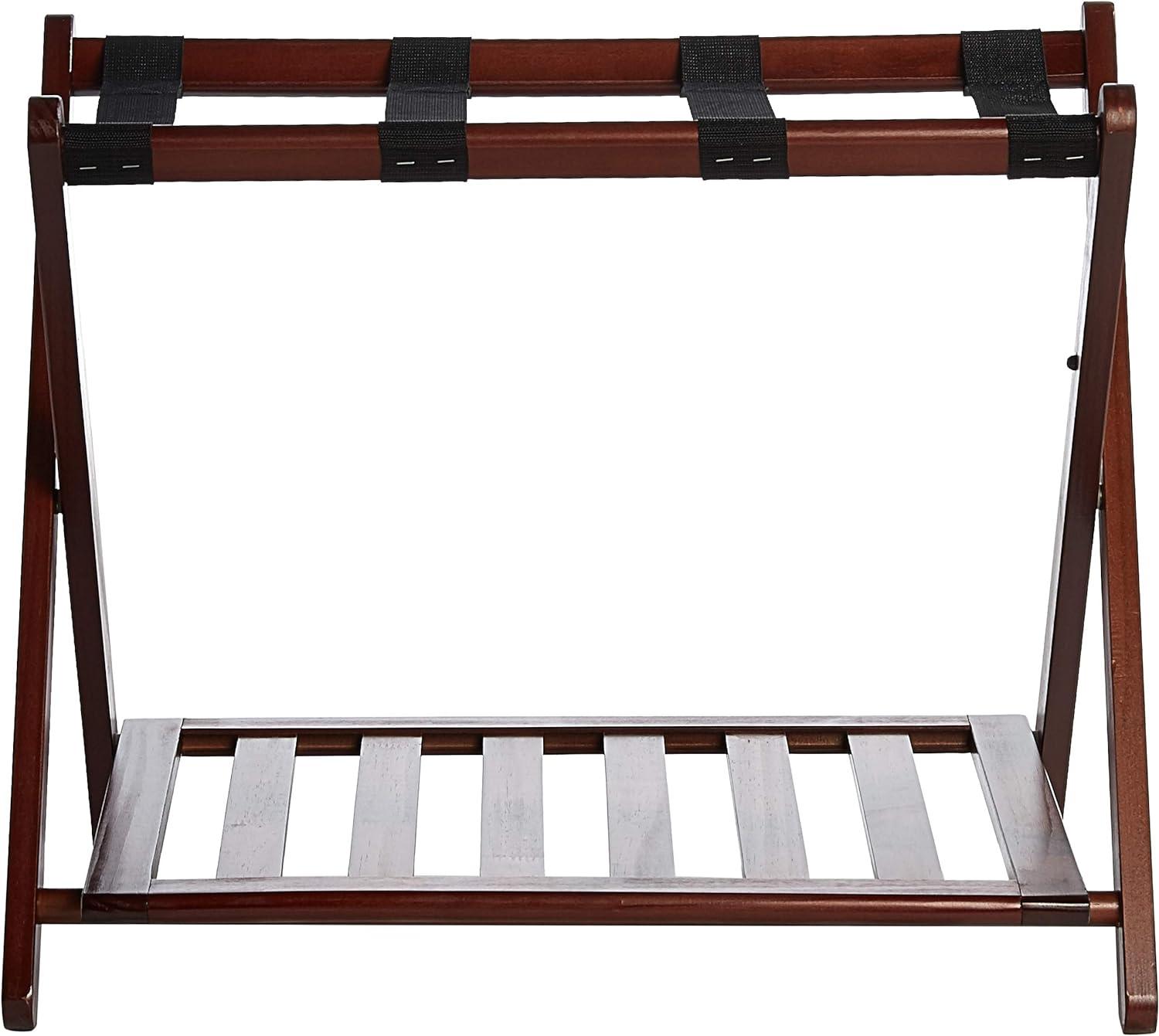 WRIWON Luggage Rack, 26.75" Wide with Shelf