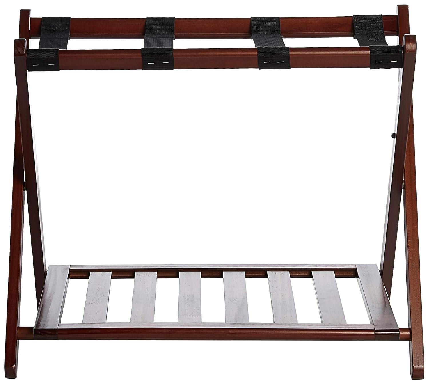 WRIWON Luggage Rack, 26.75" Wide with Shelf
