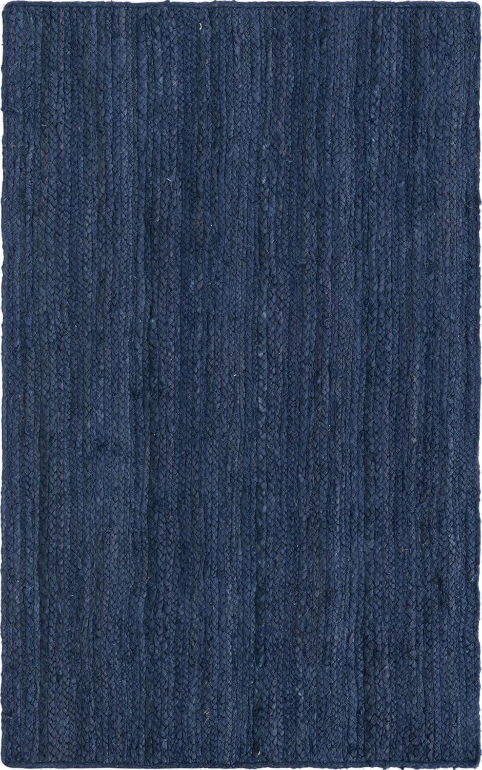 Unique Loom 3' 3 x 5' 1 Dhaka Braided Jute Rectangle Area Rug