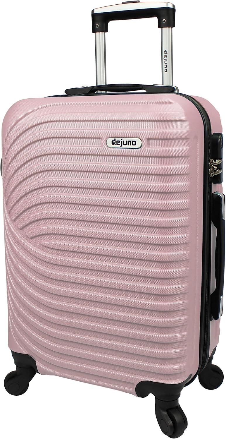 Dejuno Craft Hardside 3-Piece Spinner Luggage Set - Blush