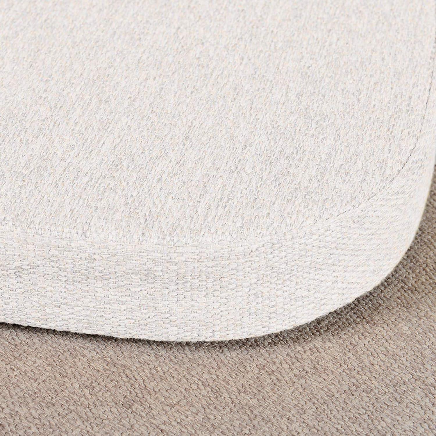 Chair Cushions for Dining Chairs Set of 4 - Off White