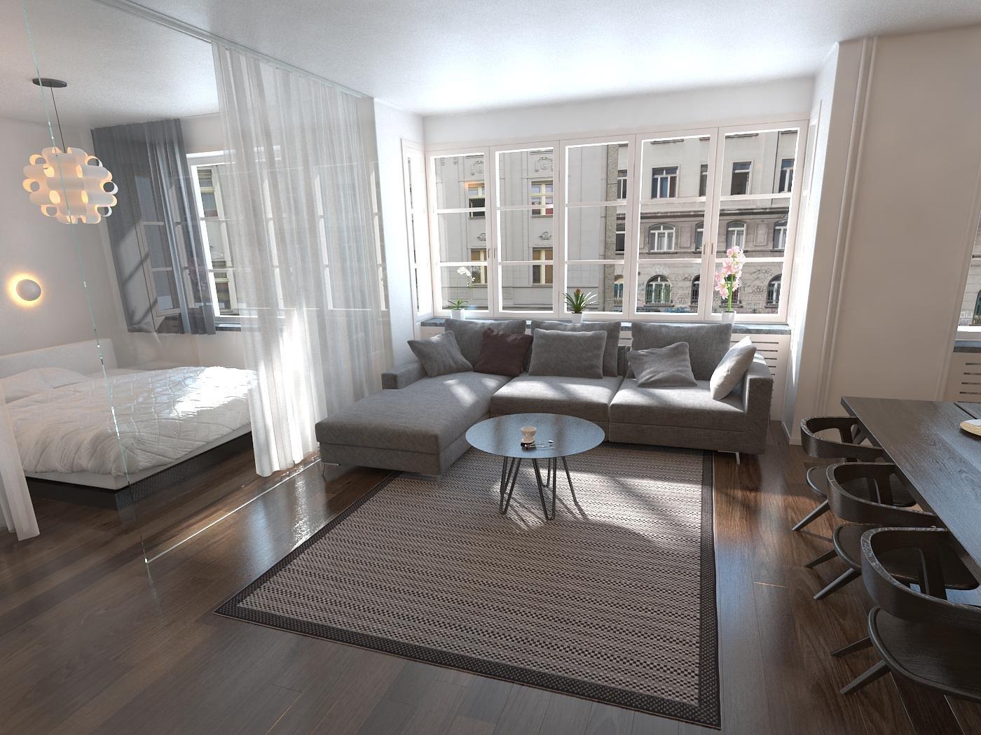 Striped Indoor / Outdoor Rug