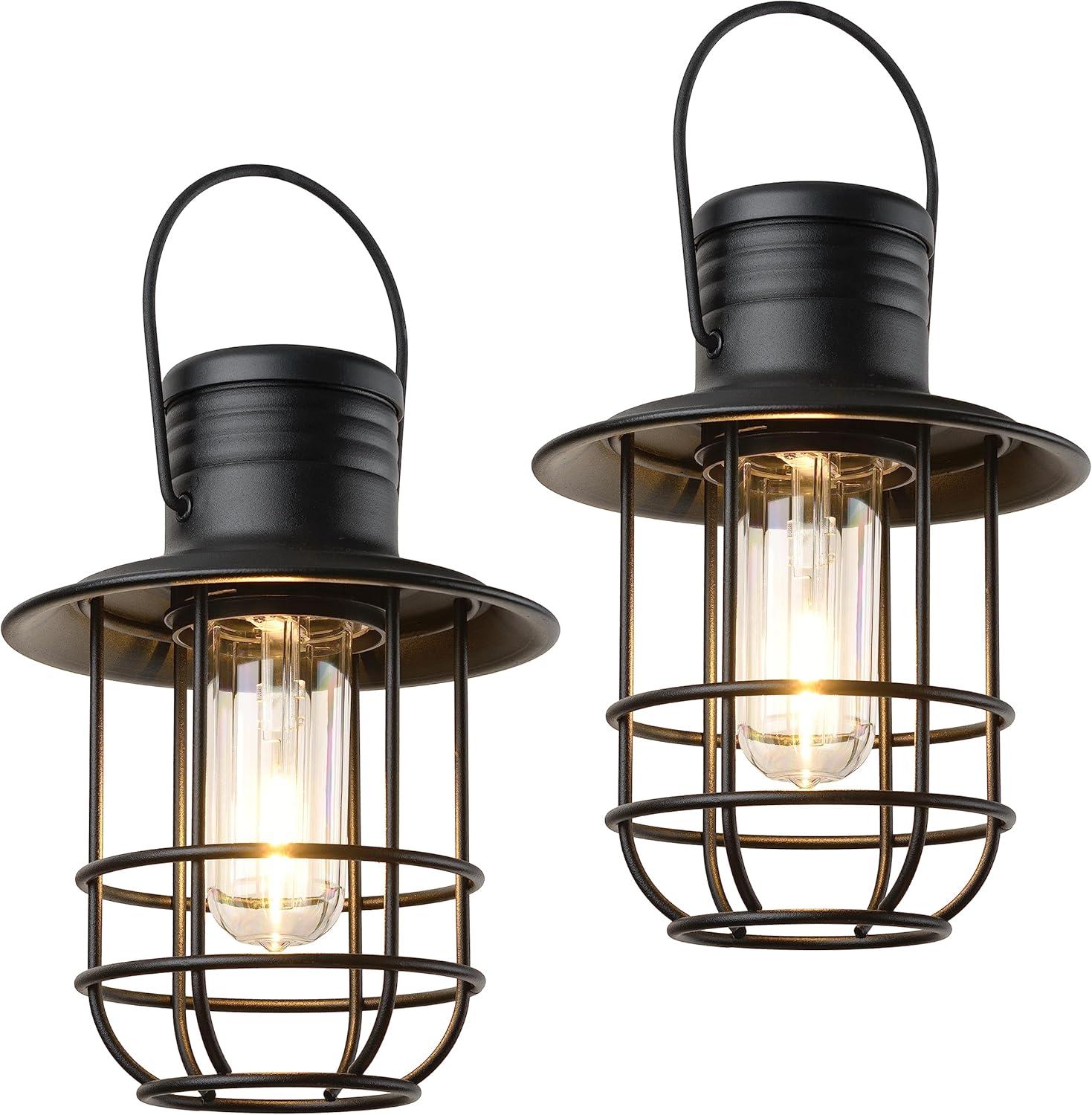 9'' Battery Powered Integrated LED Outdoor Lantern