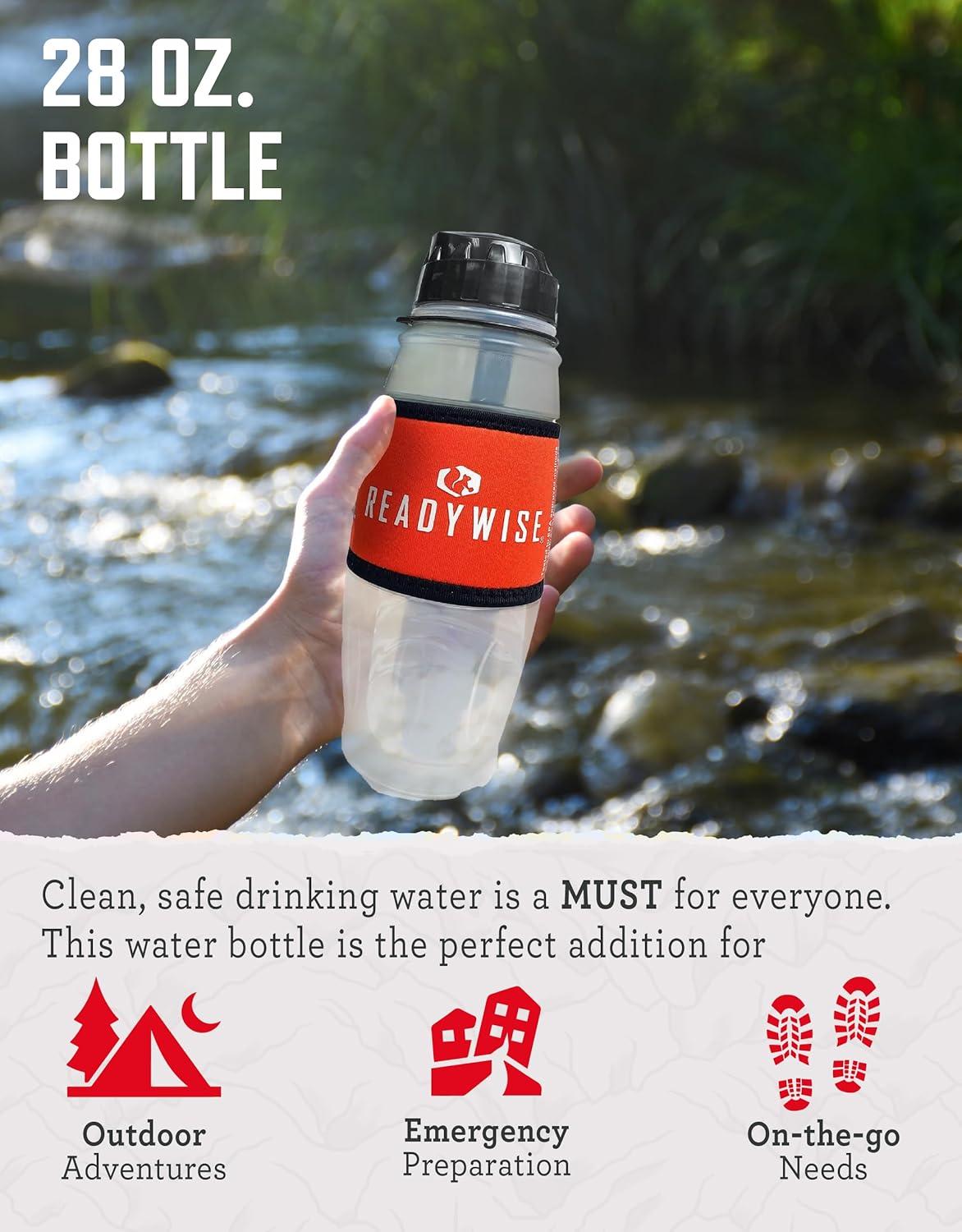 ReadyWise Seychelle Water Filtration Bottle