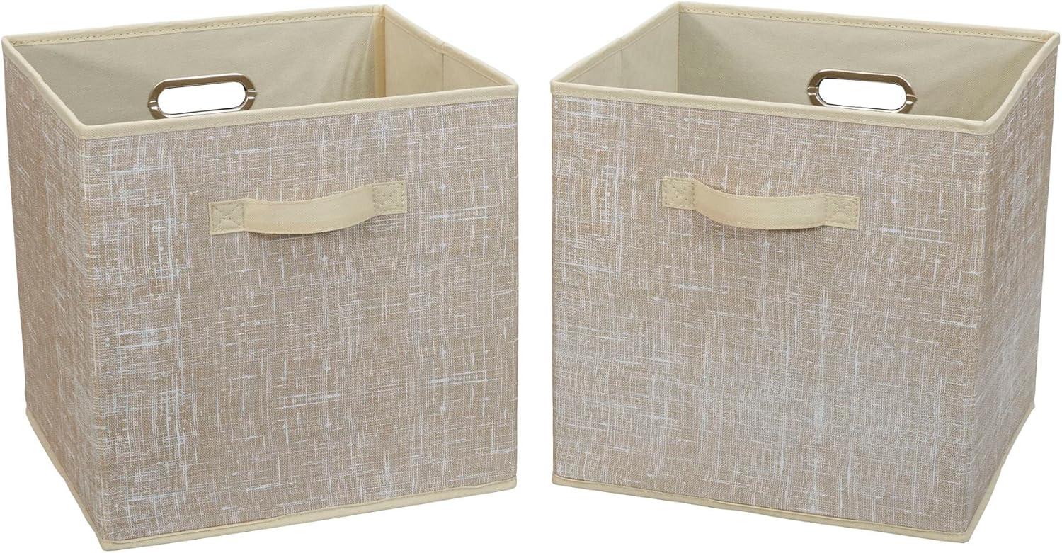 Household Essentials Household Essentials Fabric Bin (Set of 2)