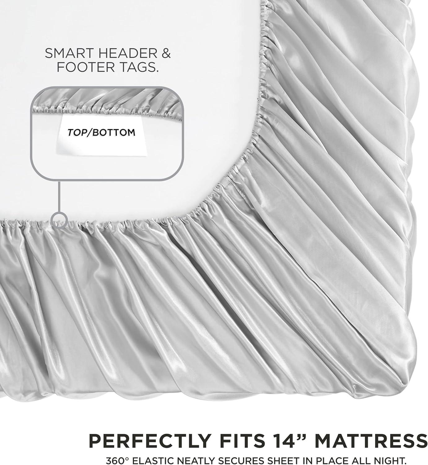 Juicy Couture Premium Silky Satin Sheet Sets