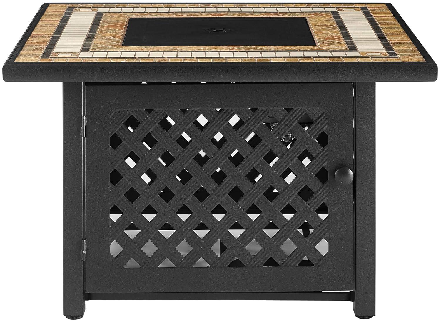 Munguia Square Fire Pit Table