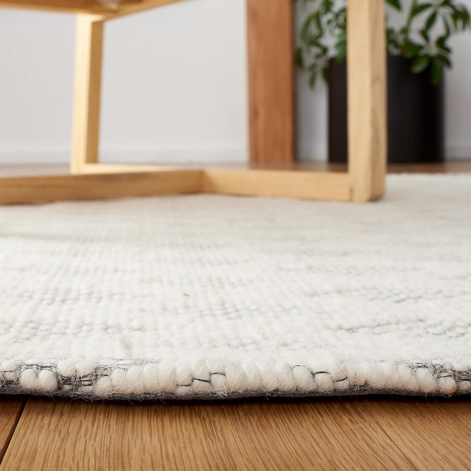 Natura NAT865 Hand Woven Indoor Accent Rug - Ivory/Grey - 3'x5' - Safavieh
