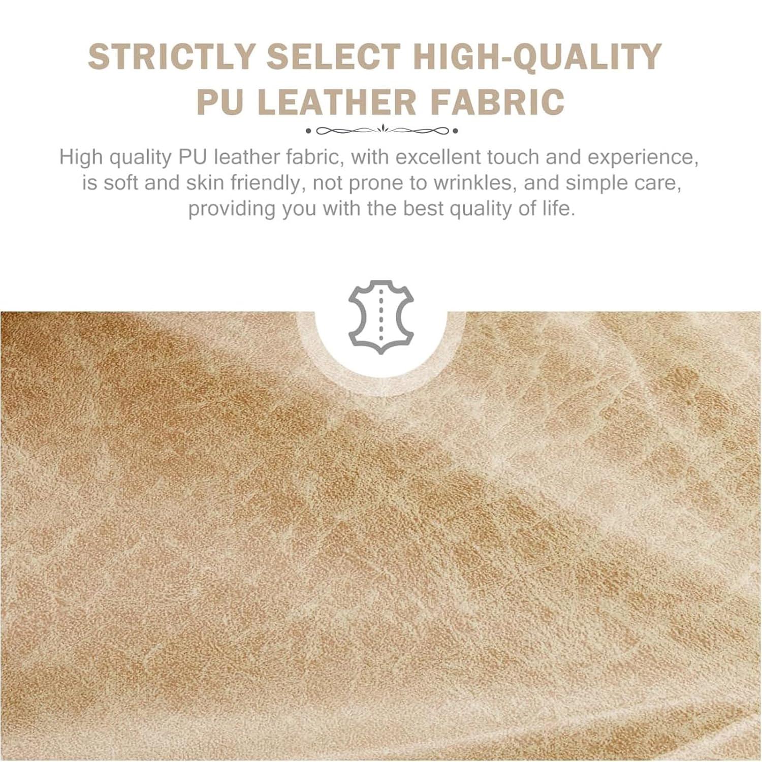 BELLEZE Upholstered Dining Chairs Set of 2, Velvet Luxury Dining Room Chairs with Button Back, Nailhead Trim, Pull-ring, Solid Wood Legs for Kitchen, Living Room, Restaurant - Chandler (Beige)