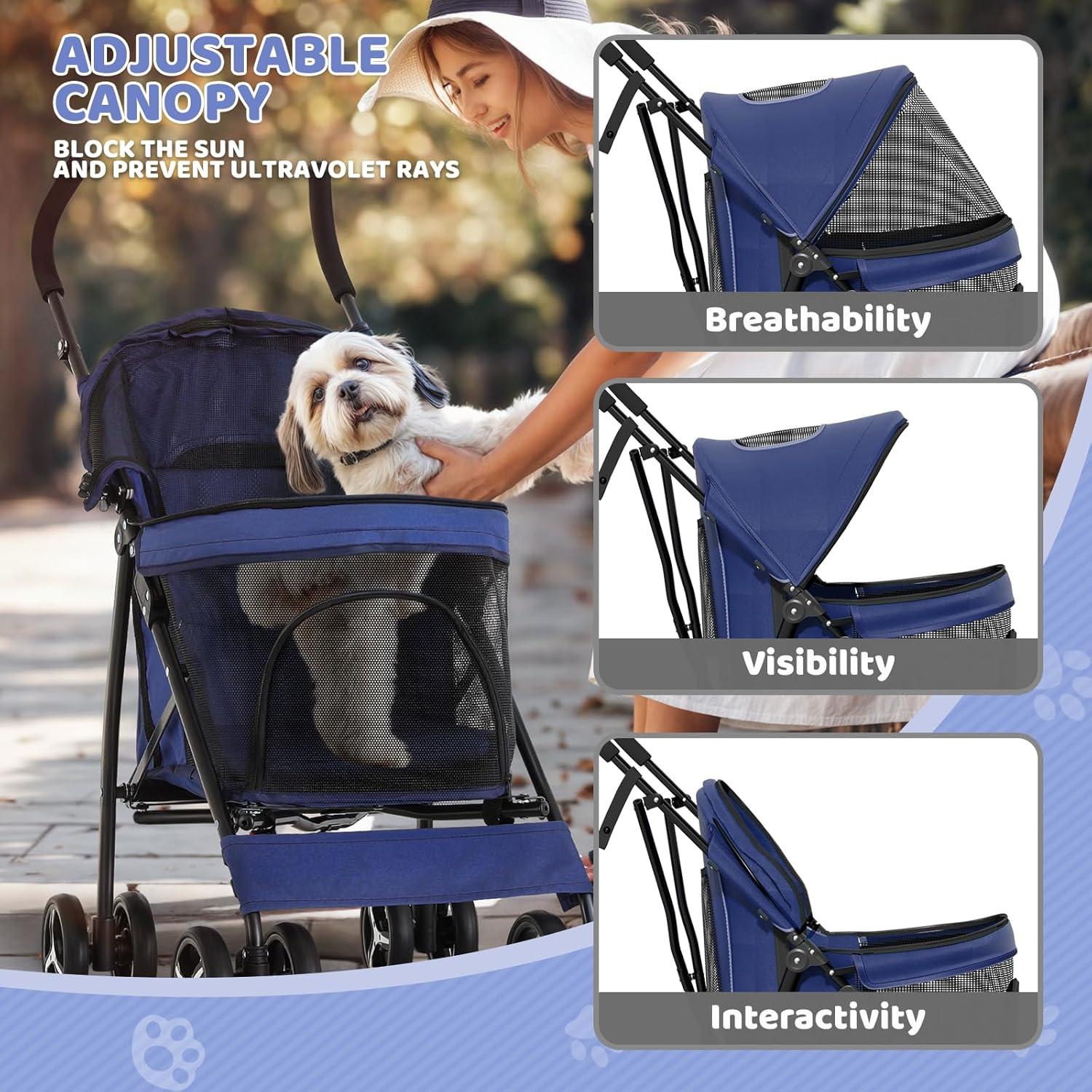 Foldable Pet Stroller
