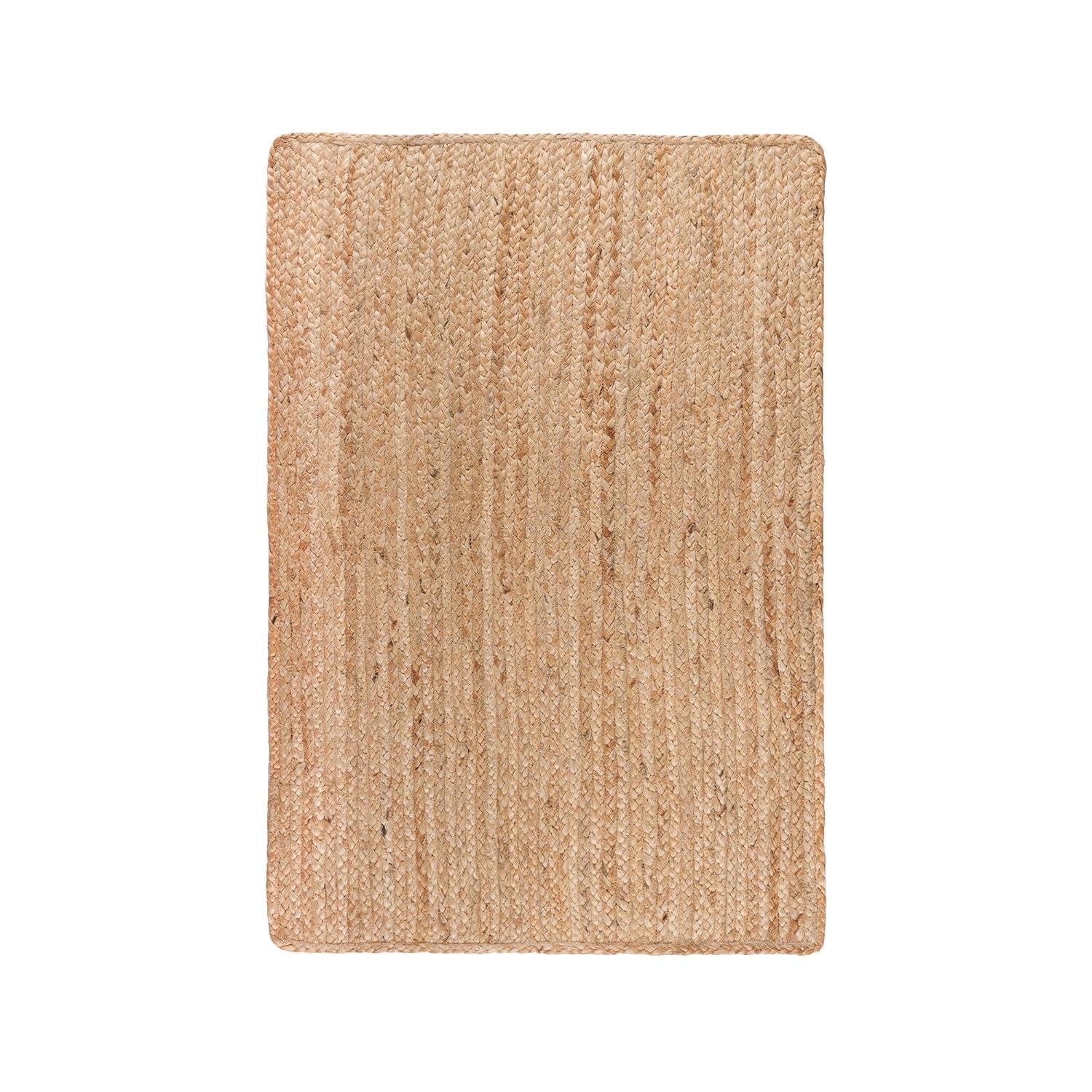 Natural Fiber NF801 Hand Woven Indoor Area Rug - Natural/Natural - 3' Round - Safavieh