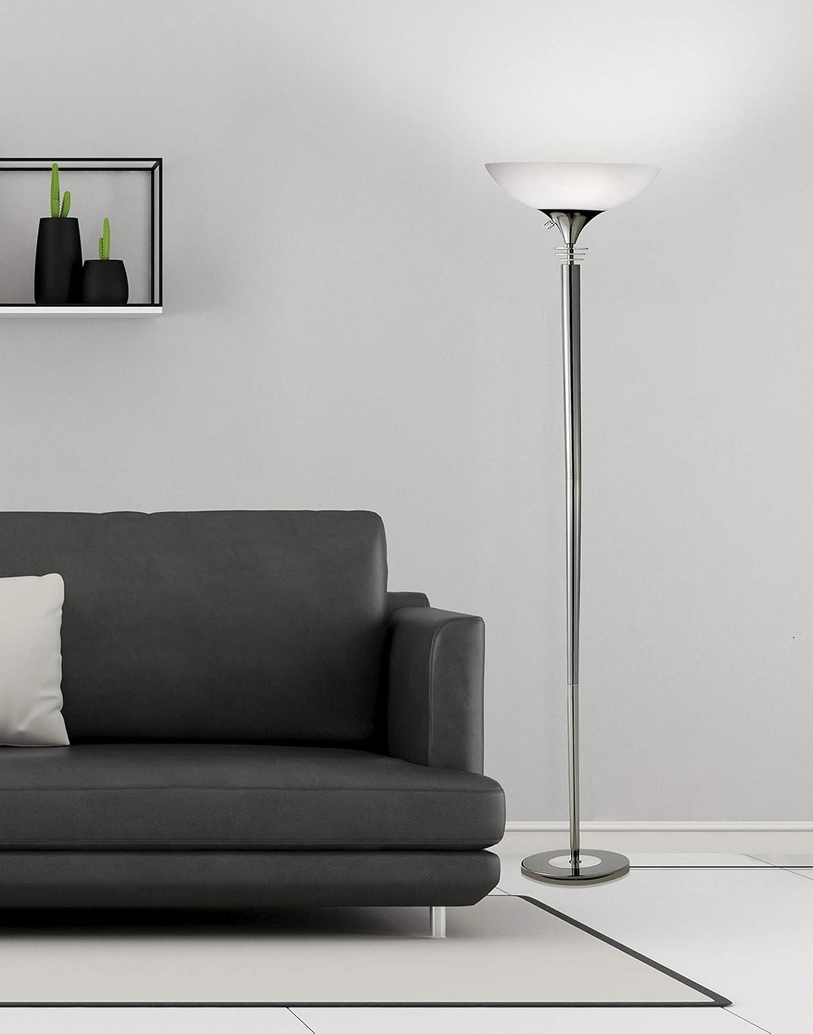 Metropolis Floor Lamp Black - Adesso